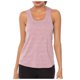 thumbnail image 1 of Camiseta sin mangas con espalda nadadora para mujer: camiseta de yoga de malla, ropa deportiva para correr y gimnasio, 95 % poliéster, transpirable, tallas S-XL, para entrenamiento/uso diario, 1 of 3