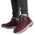 thumbnail image 3 of HBFAGFB Espadrilles pour Femmes Hiver Chaussures Confortables et Chaudes Extérieur Bottes de Neige Coupe-Vent Rouges Taille 39, 3 of 7