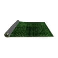 thumbnail image 2 of Ahgly Company Indoor Rectangle Abstract Green Modern Area Rugs, 5' x 8', 2 of 4
