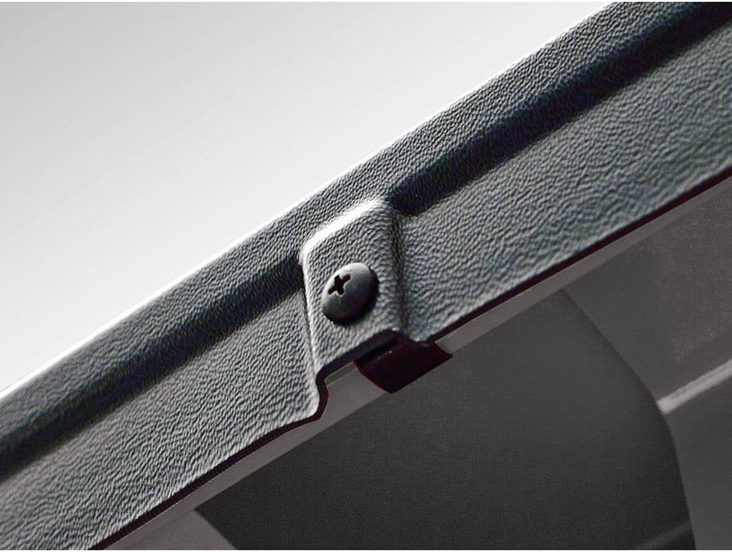 Husky Liners 2888012 Smooth Bed Rail Caps Smoothback w/ Stake Pocket Holes Fits 2002-2009 Dodge Ram 1500/2500/3500 6'4" Bed Fleetside