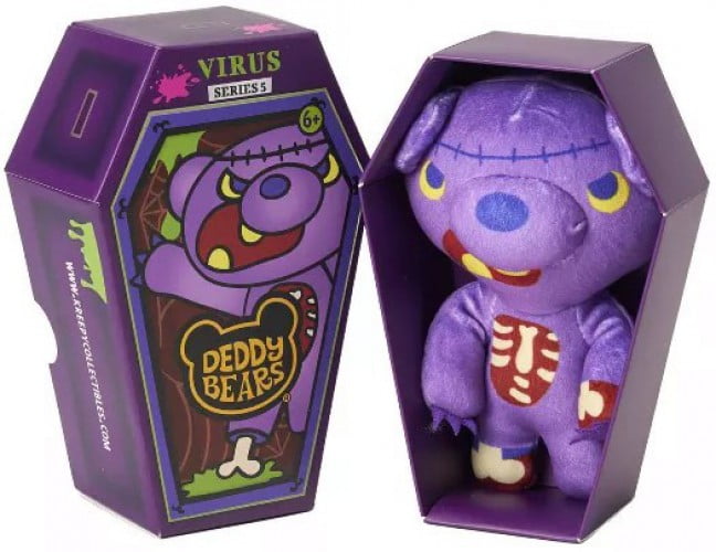 Deddy Bears Coffin Series 3 Skidmark Plush - Walmart.com