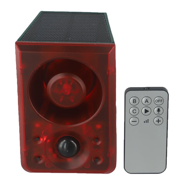 Solar Outdoor Motion Sensor Alarm Infrared Sensing Sound And Light Alarm Light