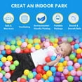 thumbnail image 2 of Costway Kid Outdoor Indoor Princess Play Tent Playhouse Ball Tent Toddler Toys w/ 100 Balls, 2 of 12