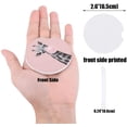 thumbnail image 2 of RYLABLUE Giraffe Blowing Bubbles Pink Set of 2 Car Coaster for Drinks, Absorbent Ceramic Stone Coasters Cup Mat with Cork Base for Home Kitchen Room Coffee Table Bar Decor, 2 of 5