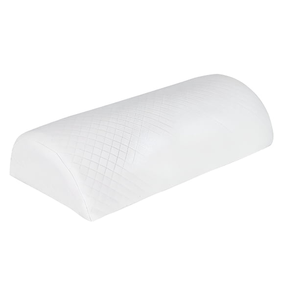 XIBUFE Memory Foam Knee Pillow for Back Sleeping Sciatica Pain Relief Half Moon