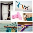 thumbnail image 4 of 2 Pack Soft Cotton Rope Cord Multicolor Multipurpose Craft Rope - 32 Feet/10M 8mm (Pink)by Torubia, 4 of 7