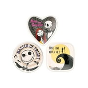 Disney Nightmare Before Christmas Mini Trinket Tray Set- 3 Pieces
