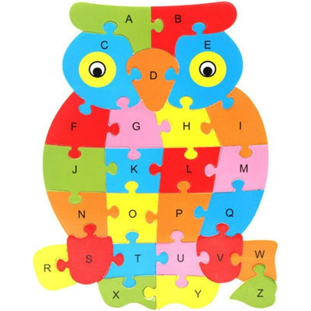 Rompecabezas HUOGUO Lianshi Alphabet 26 letras inglesas