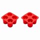 thumbnail image 1 of 4 Cup Shape Silicone Ice Cube Mold Ice Mould Ice Cube Tray Summer Bar Beer Ice Cocktail Cold Drinking Tools, 1 of 5