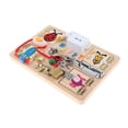 thumbnail image 2 of Tablero de para Bebés con y Lves, Pernos y Pestillo, Tablero de Actividades Montessori, Juguetes Sensoriales de para Bebés Sunnimix juego de mesa ocupado, 2 of 8