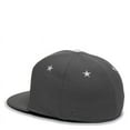 thumbnail image 6 of OC Sports ALL-STAR Flexible Fitting Cap - Graphite, 6 of 8