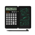 thumbnail image 1 of Financial Calculator Basic Mute Desk Calculators with Writing Tablet Portable and Foldable Desktop Calculator with Large LCD Display for Office Meeting Study, 1 of 9