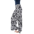 thumbnail image 2 of White Mark Women's Victorian Printed Palazzo Pants, 2 of 3