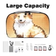 thumbnail image 3 of Pixel Dog Digital Pouch with Oxford Cloth, Waterproof, 5.9x9.44x3.14 in, for Hard Drive Bags, USB Pouch, Charger Cord Organizer, Cable Organizer Clips, 3 of 6
