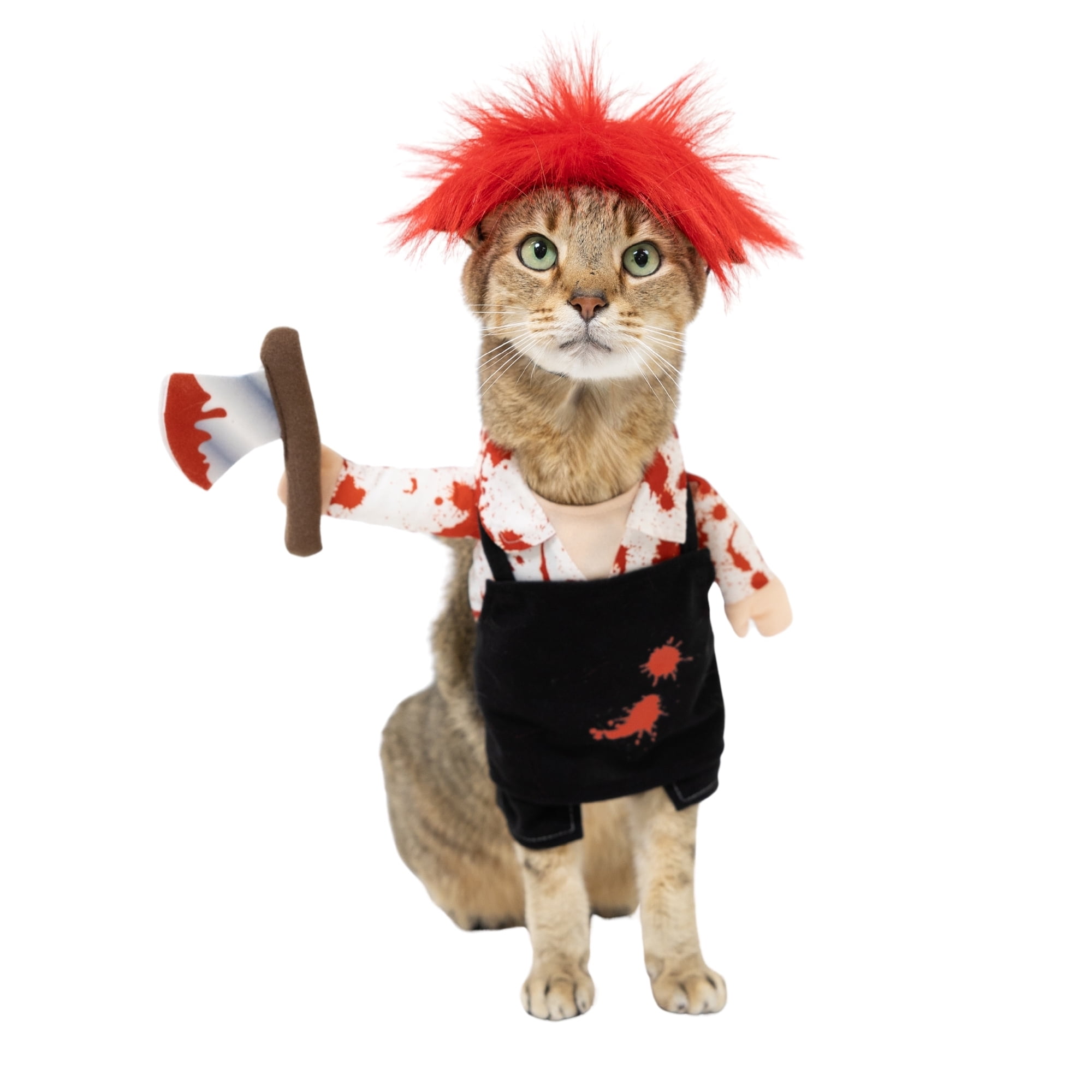 Vibrant Life Halloween Butcher Costume for Dogs and Cats, Multicolor, Extra Small