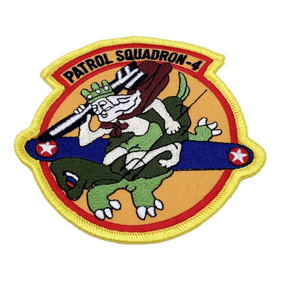 VP-4 KING Patch Plastic Backing