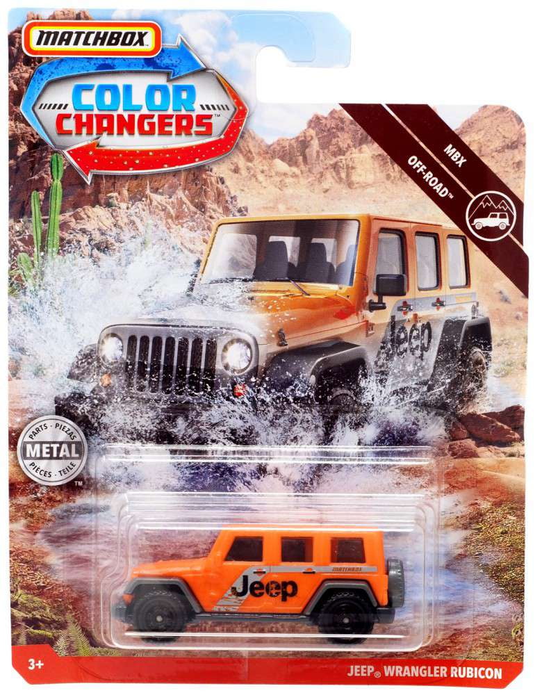 Matchbox MBX Off-Road Jeep Wrangler Rubicon Diecast Vehicle 