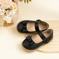 thumbnail image 2 of Mepaouo Toddler Girl Mary Jane Ballet Flat Dress Shoes Kids Bow School Uniform Walking Slip on Loafers, 2 of 8