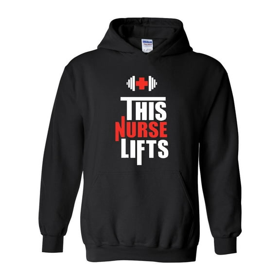 IWPF - Women Sweatshirts and Hoodies - This Nurse Lifts