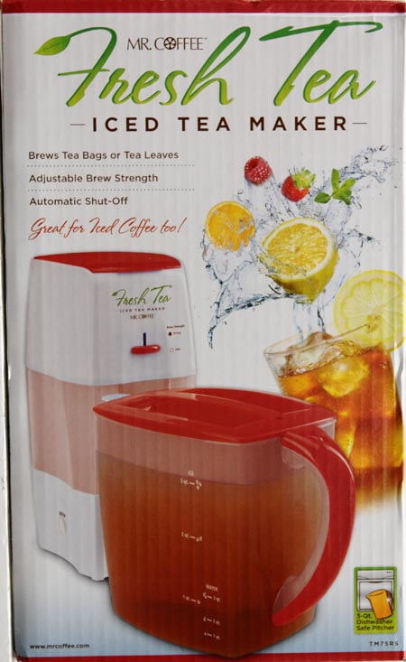 Mr. Coffee Fresh Tea Iced Tea Maker 