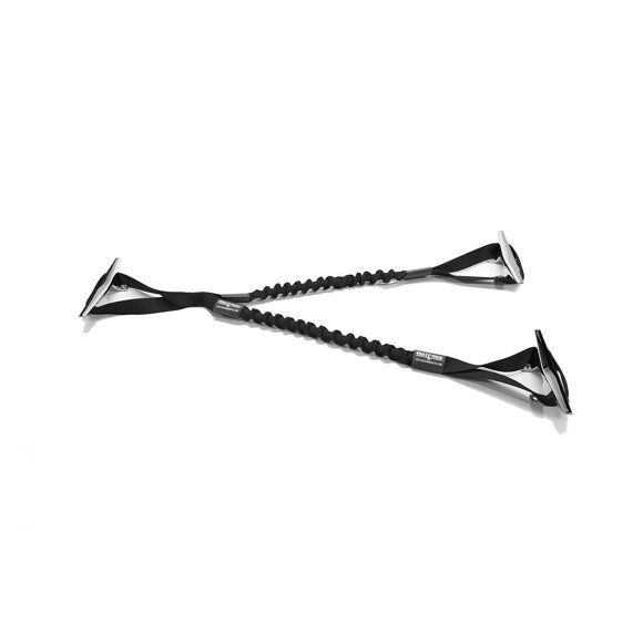 Boat Lines & Dock Ties Wake Defender -3 Point Dock Attachment System (Black, 24"- 3 Loop)