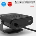 thumbnail image 3 of 2022 Portable Car Heater, Fast Heating Quickly Defrost Defogger Demister Heat Cooling Fan, Aousthop 12V Auto Dryer Windshield Defroster Car Heater Plug into Cigarette Lighter (white), 3 of 14