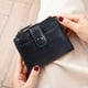 thumbnail image 2 of XWSHYW Contenedores de Almacenamiento Billetera con Pinza para Dinero para Mujer, de Moda, para Estudiantes, con Múltiples Tarjetas, Billetera Simple, Billetera Corta, Billetera para Estudiantes, Reg, 2 of 7
