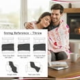 thumbnail image 6 of Decor&More Love Collection Heart Ultra Plush Throw Blanket (50" x 60") - Be Mine, 6 of 6