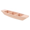 thumbnail image 4 of 1pc Micro Landscape Fishing Boat Decor Wooden Boat Simulation Boat Adornment, 4 of 9