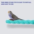 thumbnail image 3 of Parrot Perch Nature Wood Bird Stand Stick Paw Grinding Stick Parrot Perch Stand, 3 of 8
