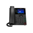 thumbnail image 2 of HP Poly OBI VVX 350 IP Phone Corded Desktop Wall Mountable Black TAA Compliant VoIP 2 x Network RJ-45 PoE Ports Model 89B59AA, 2 of 4