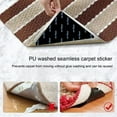 thumbnail image 7 of NIBOLOG 8Pcs Anti-slip Fixing Sticker Adhesive Rug Gripper Pads Triangle/Trapezoid Reusable Prevent Slipping Accidents Carpet Tape for Living Room Bedroom, 7 of 7