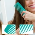 thumbnail image 3 of Hair Brush Combs Set Hair Combing Comb, Wide Tooth Comb, Handleless Combing Comb, Styling Shampoo Comb, Suitable For Women And Girls With Curly Hair And Wet Or Dry Hair, 3 of 5