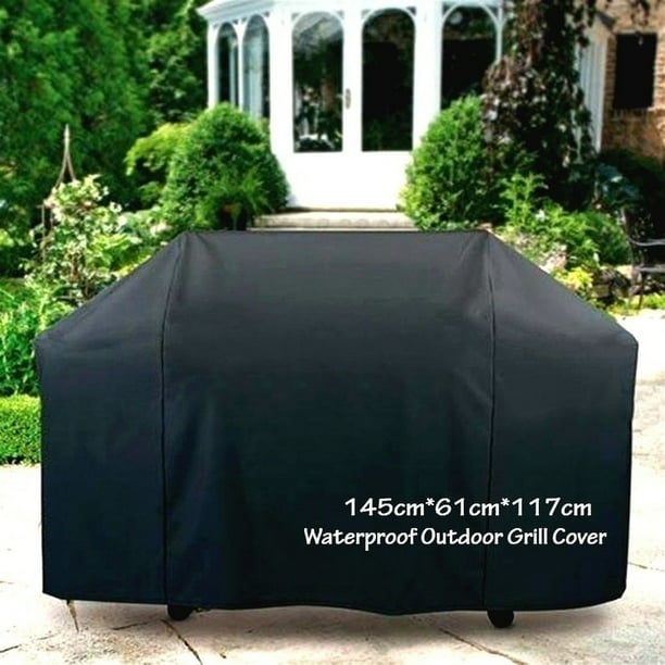 Outdoor Grill Cover Waterproof Garden BBQ Grill Cover UV Protection Patio Dustproof Cover
