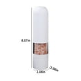 thumbnail image 5 of Uscallm under $5 1Pcs Pepper Grinder, USB Rechargeable Pepper Grinder, Automatic Electric Salt Pepper Mill, One Hand Operation Grinder, Adjustable Coarseness Kitchen Tool, 5 of 9