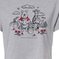 thumbnail image 3 of Winnie the Pooh - Character Group Honey - Juniors Cropped Graphic T-Shirt, 3 of 5