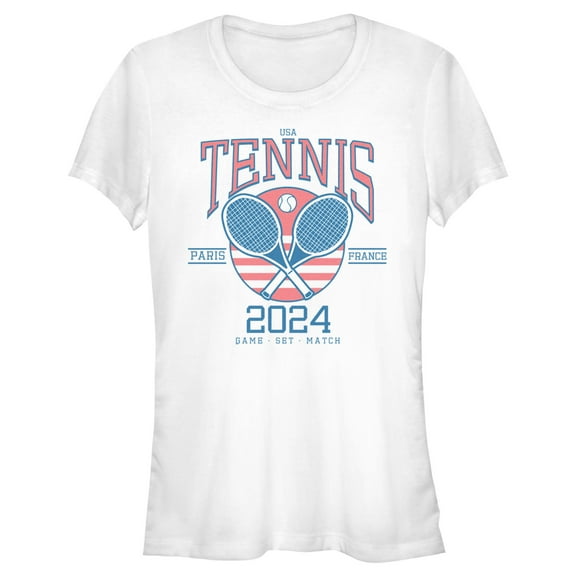 Junior's Lost Gods Tennis Match 2024 Graphic T-Shirt