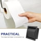 thumbnail image 3 of unbranded 1Ud Soporte De De Papel Higiénico Negro Inoxidable Integrado Conveniente, 3 of 8