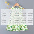 thumbnail image 2 of ATOGUTA Girls Dresses Straps Party Dresses Cute Printed Sleeveless Beach Sundress, Size 1T-11, 2 of 6