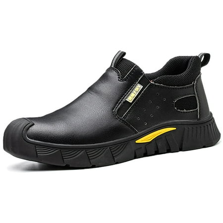 

DianSen Mens Construction Work Boots Composite Toe Safety Shoes Anti-Static Insulation Protection 6KV
