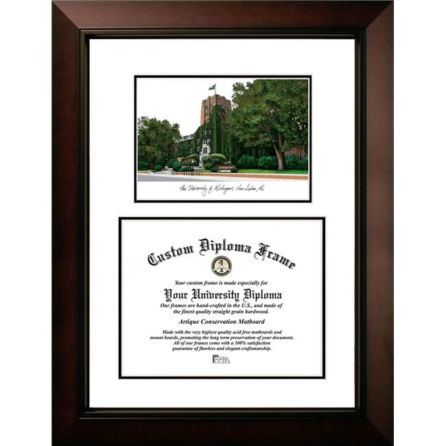Campus Images Mi982lv 1411 11 X 14 In University Of