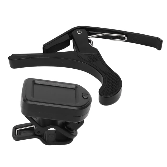 Kit De Afinador De Guitarra, Juego De Afinador De Púas De Capo De Guitarra Seguro Estable De Metal De Plástico LED Para Profesionales Principiantes