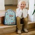 thumbnail image 5 of Wildkin Kids 15 Inch School and Travel Backpack for Boys and Girls (Firefighters), 5 of 8