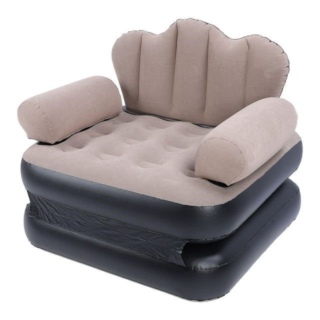 Inflatable Couch Mattress, Inflatable Sofa Bed Portable Coffee for Camping for Home