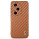 thumbnail image 2 of AZNS For Honor 300 Pro Case Electroplating Carbon Fiber Texture PU + TPU Phone Cover - Green, 2 of 5