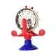 thumbnail image 3 of Cat Treat Dispenser Toy para perros pequeños y medianos Dispensador de alimentos Toy Sky Wheel Anti Slip Pet Alimentador Lento Interactivo Toy de gato Rojo azul, 3 of 9