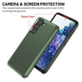 thumbnail image 5 of SaniMore for Samsung S22 5G Case with Card Holder, Slim Dual Layer Heavy Duty Galaxy S22 2022 Wallet Case Hidden Sliding Credit Slot Protective Cover for Men Women, Armygreen, 5 of 7