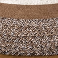 thumbnail image 2 of Safavieh Braided Dervla Striped Reversible Area Rug, Brown/Beige, 5' x 5' Round, 2 of 6