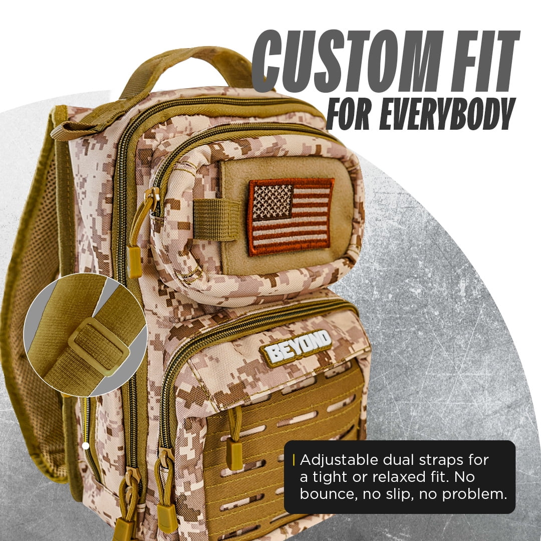 Beyond Fishing Tackle Backpack- The Voyager Tactical Fishing Storage Bag - Lightweight & Compact Bag For Fishing