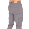 thumbnail image 4 of Pantalón Táctico Militar Skinny para Hombre de Gabardina con Bolsas Cargo: Estilo Commando, Resistencia y Funcionalidad en un Diseño Ajustado y Moderno Talla 36, 4 of 5